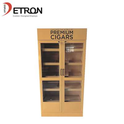 Wholesale high quality customized metal exhibition display cabinet floor metal display stand